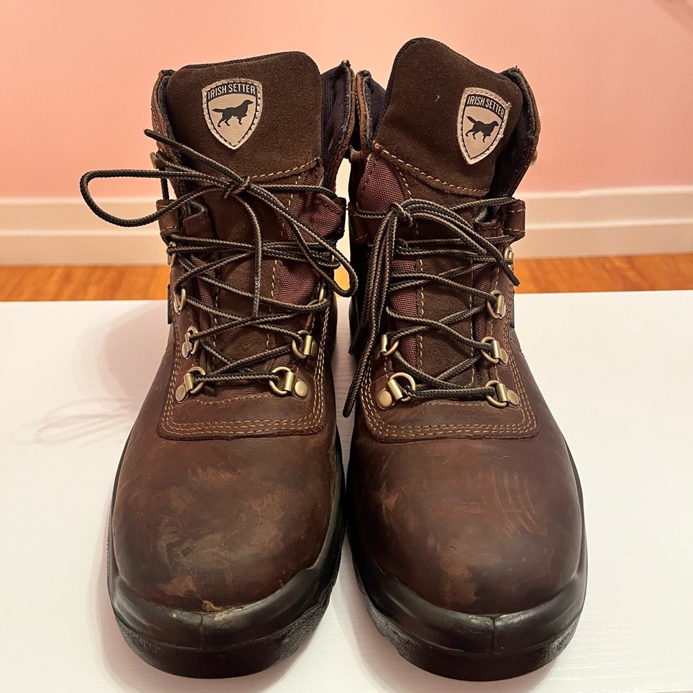 Irish Setter Brown Leather Boots